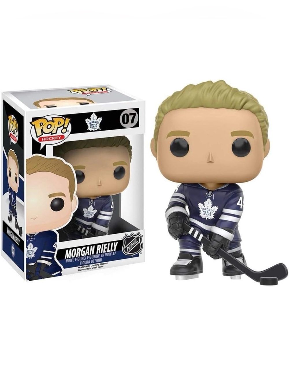 Funko Pop! Morgan Rielly #07 Vinyl Figure - Blue & White Hockey Jersey